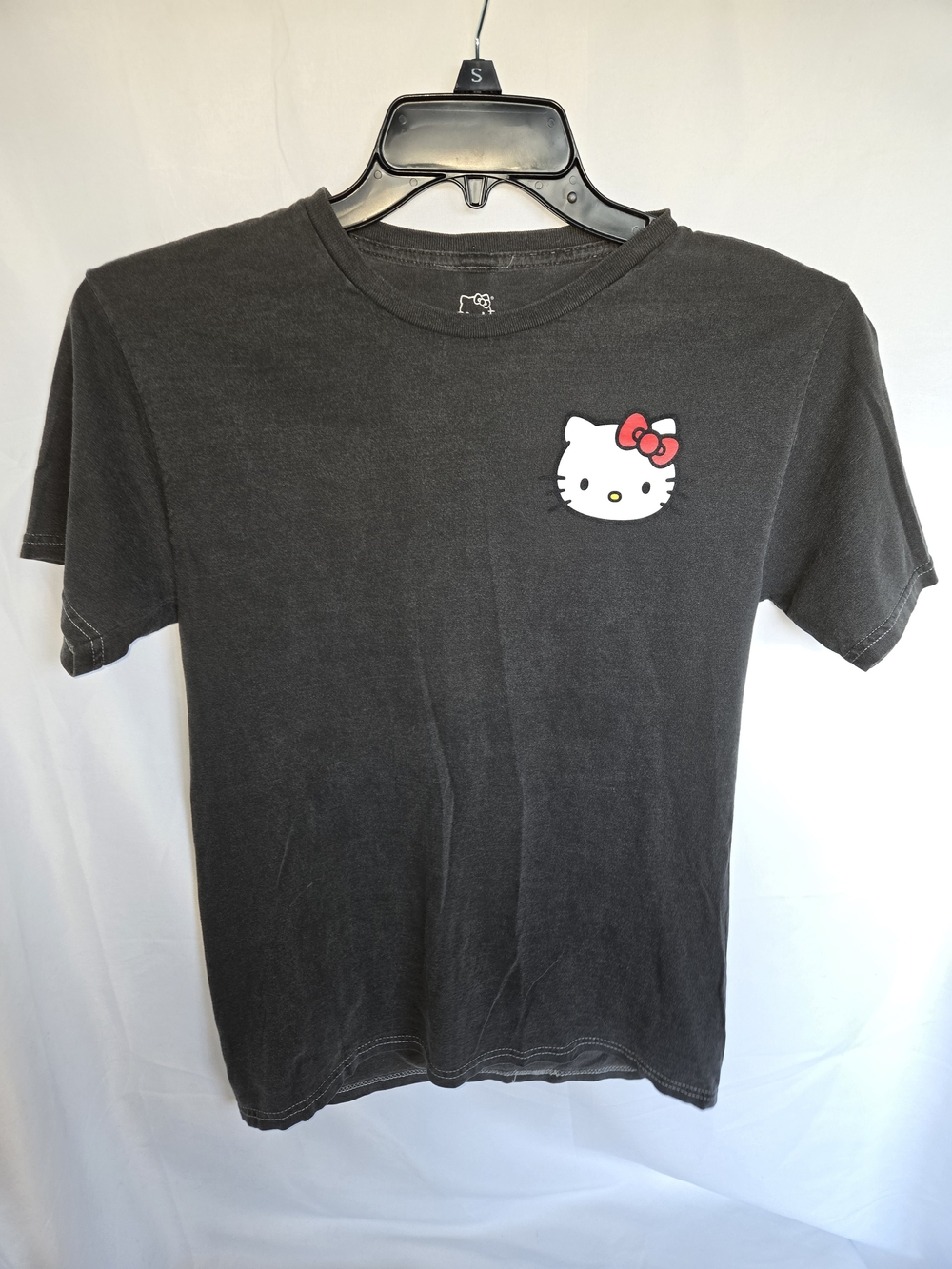 Sanrio Hello Kitty Black Tee with Red Bow